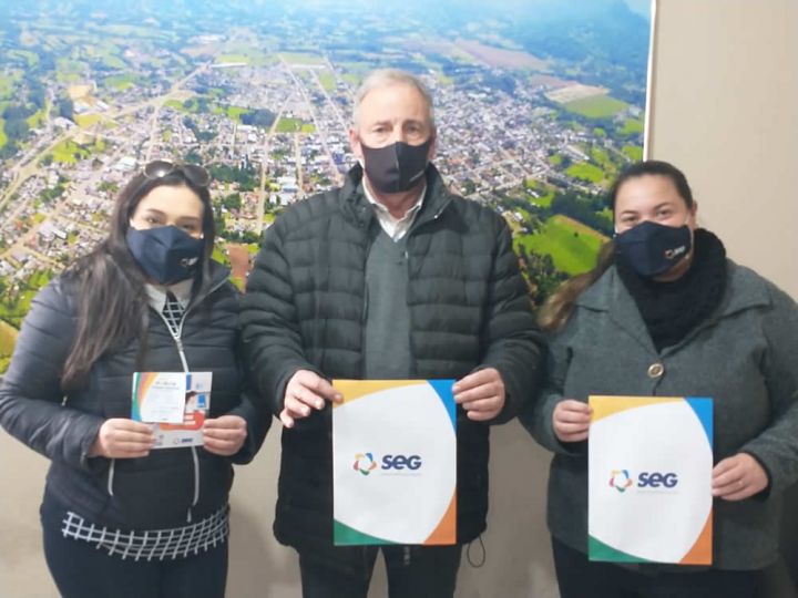 Equipe do SEG Santa Maria realizam visita em Candelária/RS